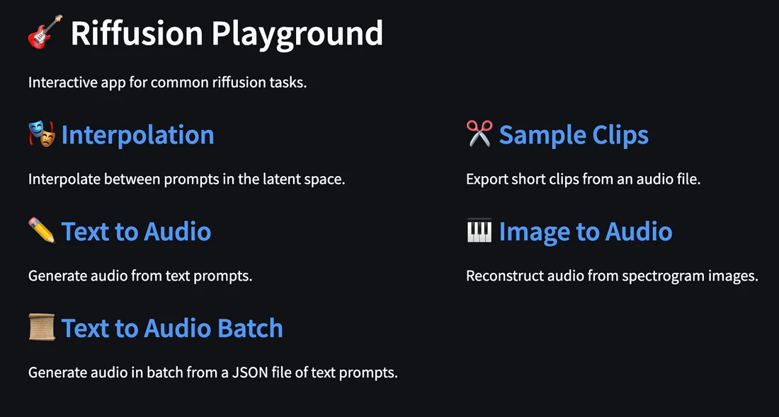 Visual for this record: Riffusion turned music generation into an image problem