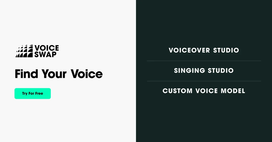 Visual published with the cited source for this record: Voice-Swap keeps enterprise rights separate from its consumer plans