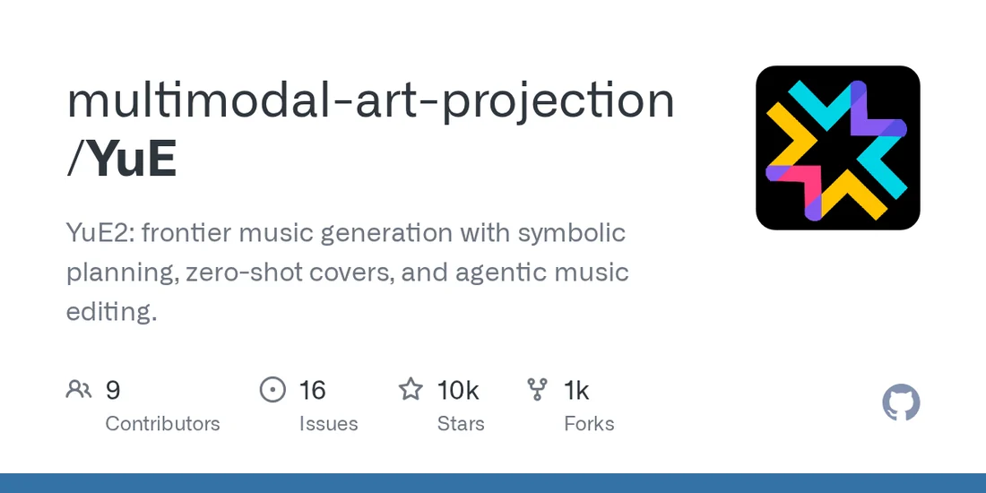 Visual for this record: YuE2 renders audio from a score you can edit first